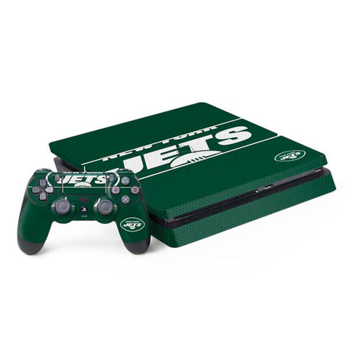 NFL New York Jets Zone Block PS4 Slim Bundle Skin